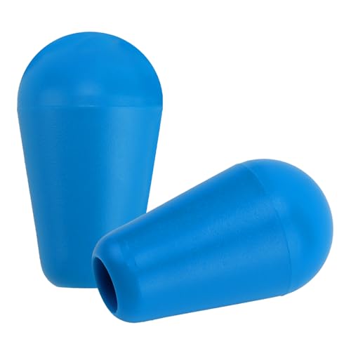 Gallipower 2Pcs Blue Ellipse Oval Joystick Head,Arcade Joystick Ball Top Handle Rocker Round Head,Arcade Kit DIY Replacement Parts - color: style 10