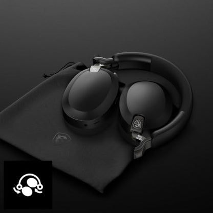 msi Maestro 500 W Navy Gaming Headset – 40mm Neodymium Drivers, Omni-Directional Mic, Noise Cancelling, Lightweight Comfort, Foldable, Cross Platform Connectivity