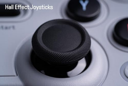 8Bitdo SN30 Pro Bluetooth Wireless Gamepad Retro Controller - Gray | Hall Effect Joystick, for Switch/Switch 2, PC, Steam Deck, Android, Raspberry PI, iPhone, iPad, macOS and Apple TV - color: Gray Edition, size: Hall Effect Joystick