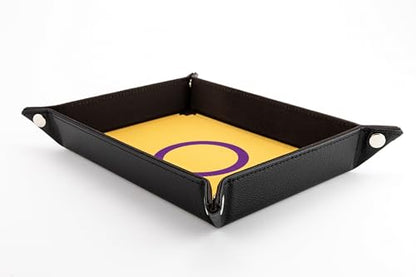 FanRoll Pride Dice Tray – Intersex - color: Intersex