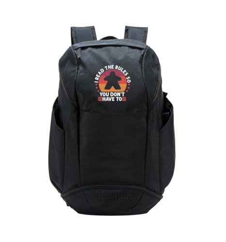 Board Games Funny Game Night Men Women I Read The Rules Sport Backpack