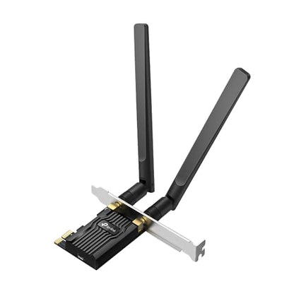 TP-Link AC1200 PCIe WiFi Card for Desktop PC (Archer T5E) - Bluetooth 5.0, Dual Band Wireless Network Card (2.4Ghz and 5Ghz) for Gaming and Streaming, 2 High Gain Antennas, Supports Windows 10/11 - style: AC1200, WiFi 5