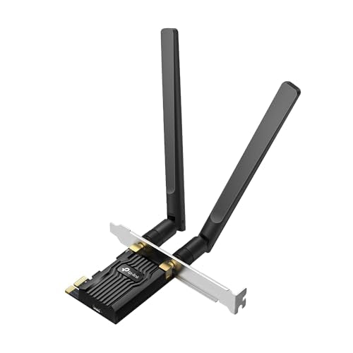 TP-Link AC1200 PCIe WiFi Card for Desktop PC (Archer T5E) - Bluetooth 5.0, Dual Band Wireless Network Card (2.4Ghz and 5Ghz) for Gaming and Streaming, 2 High Gain Antennas, Supports Windows 10/11 - style: AC1200, WiFi 5