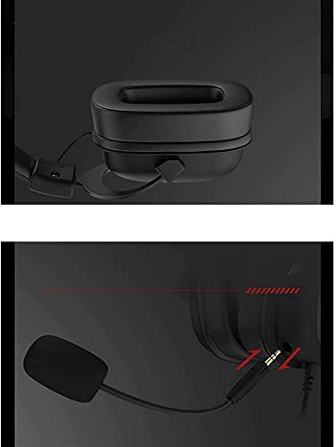 Gaming Headset, 3.5mm Wired Bass Stereo Noise Isolation Gaming Headphones with Mic for Laptop Desktop Computer Gaming headse