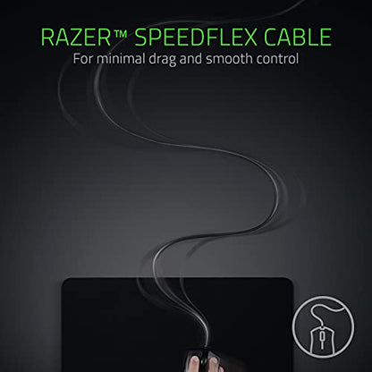 Razer Viper - Light Esports Gaming Mouse (Light ambidextrous Gamer Mouse with 69g Weight, Speedflex Cable, Optical 5G Sensor, Integrated DPI Memory and RGB Chroma Lighting) White - color: Mercury / White
