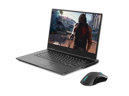 Lenovo Legion M600 RGB Wireless Gaming Mouse – 16,000 DPI, 9 Programmable Buttons, 200-Hour Battery Life, 50-Million Clicks Durability – Ambidextrous Computer Mouse (Black) - color: Iron Grey, size: Large | Ambidextrous, style: M600