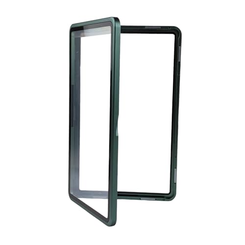 RedCap Magnetic Aluminum PSA Graded Card Holder 35PT Premium PSA Slab Protector Display Case with UV Resistant Glass Fits Standard PSA Graded Sports Trading Cards - Steel Moss - color: Steel Moss