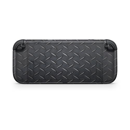 Gaming Skin Compatible with Nintendo Switch 2 Console Only - Black Diamond Plate - Premium 3M Vinyl Protective Wrap Decal Cover - Easy to Apply | Crafted in The USA by MightySkins
