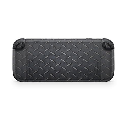 Gaming Skin Compatible with Nintendo Switch 2 Console Only - Black Diamond Plate - Premium 3M Vinyl Protective Wrap Decal Cover - Easy to Apply | Crafted in The USA by MightySkins