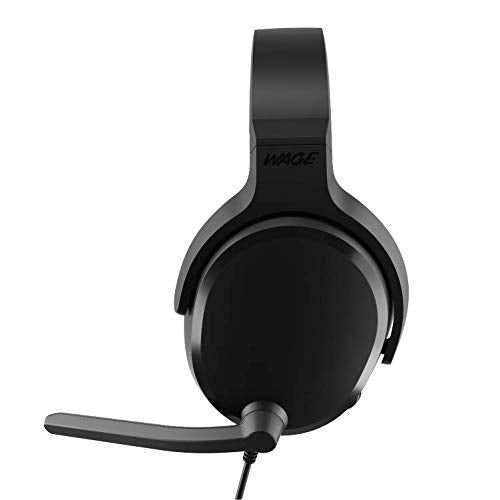 Wage Universal Wired Gaming Headset - Black/Blue (WMANY-N116) - color: Black/Blue, style: Wage