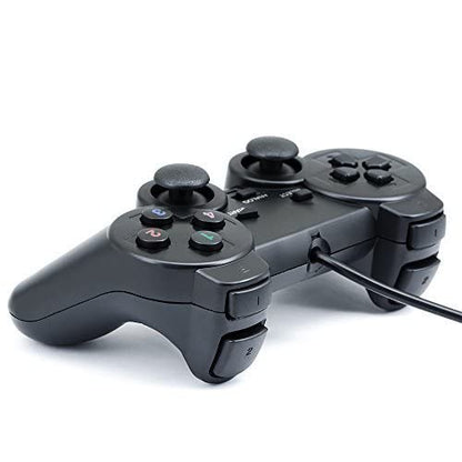 QUMOX Wired USB Gamepad Game Gaming Controller Joypad Joystick for PC Computer Laptop