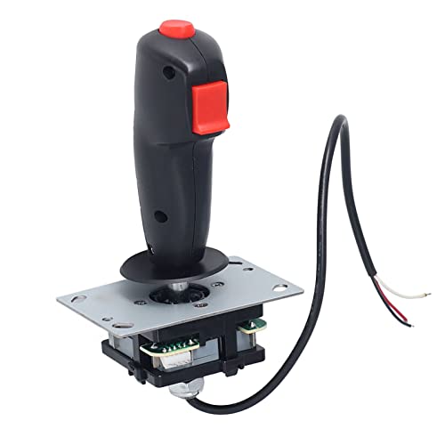 plplaaoo Flight Simulator Gamepad Stick Controller Professional Flying Joystick Rocker PC Desktop Game Accessories for Flight Simulation Games and Racing Games