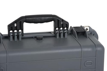 MEIJIA All Weather IP67 Waterproof Hard Camera Case,Hard Protective Case,Hard Case with Customizable Foam,Fit Use of Drones,Camera,Equipments,Pistols(Grey,20.62 x16.85x8.11inches) - color: Grey, size: 20.62 x16.85x8.11inches