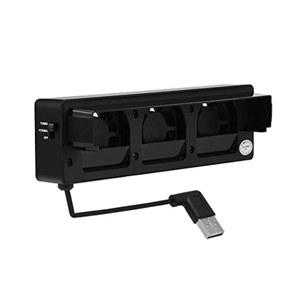 Cooling Fan, Cooling Fan Docking Station Cooler Holder Bracket USB Cooling Fan Base Stand Dock for Console