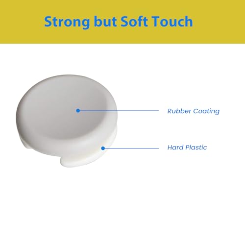 Timorn Analog Stick Cap Circle Pad Replacement 3D Joystick Cover for New 3DS / 3DS / 3DSLL / 3DSXL / 2DS Controller (Light Gray) - color: Grey