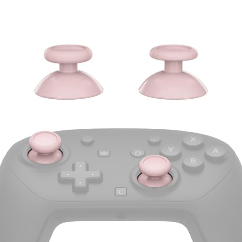 eXtremeRate Replacement 3D Joystick for Nintendo Switch 2 Pro Controller, Left Right Analog Stick Thumbsticks with Screwdriver Tools for Switch 2 Pro, Multi-Colors Options - Cherry Blossoms Pink - color: Cherry Blossoms Pink