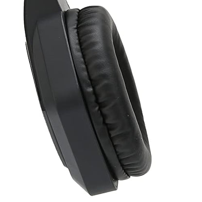 Gaming Headphones Noise Canceling RGB Lighting Surround Sound for PC Gaming and Console Users ABS 1 Pair