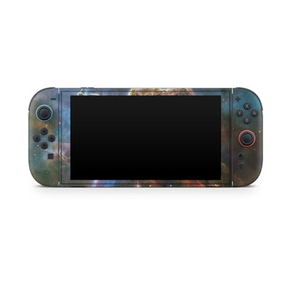 Gaming Skin Compatible with Nintendo Switch 2 Console Only - Golden Nebula - Premium 3M Vinyl Protective Wrap Decal Cover - Easy to Apply | Crafted in The USA by MightySkins - color: Golden Nebula, size: Switch 2 Console Skin Only, style: Matte Finish