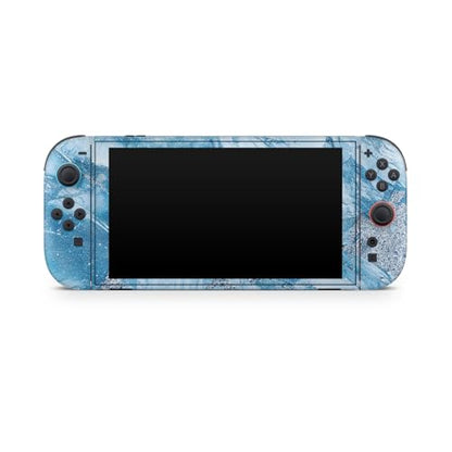 Glossy Glitter Gaming Skin Compatible with Nintendo Switch 2 Console Only - Winter Rock - Premium 3M Vinyl Protective Wrap Decal Cover - Easy to Apply | Crafted in The USA by MightySkins - color: Winter Rock, size: Switch 2 Console Skin Only, style: Gloss