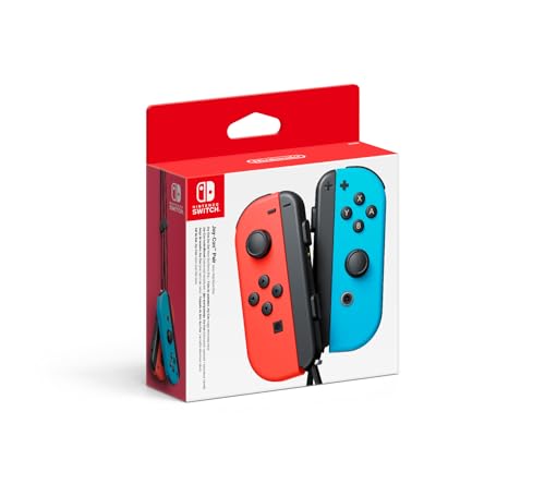Nintendo Switch Joy-Con Controller Pair - Neon Red/Neon Blue - color: Neon Red/Neon Blue, style: Pair