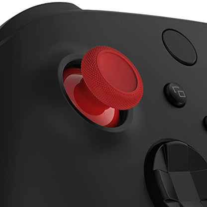 eXtremeRate Replacement Thumbsticks for Xbox Series X & S, Joysticks Repair Kit for Xbox Wireless Controller, Custom Analog Stick Buttons for Xbox One S/X/Elite Controller - Carmine Red - color: Carmine Red