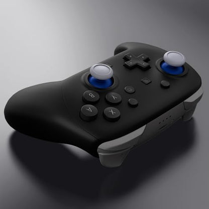 eXtremeRate Replacement 3D Joystick for Nintendo Switch 2 Pro Controller, Left Right Analog Stick Thumbsticks with Screwdriver Tools for Switch 2 Pro, Multi-Colors Options - Yale Blue & New Hope Gray - color: Yale Blue & New Hope Gray