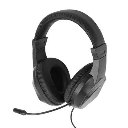 Wired USB Gaming Headset for PC with 7.1 Surround Sound, RGB Lighting Noise Cancelling Mic 40mm Driver Memory Foam Cushion Over Ear Headphone with Mute (Black) - color: Black