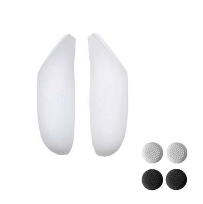1 Pair New OEM Battery Cover for Oculus Quest 2 Left Right Controller, Replacement Part Charging Case Cover for Meta Quest 2 Controllers with Thumb Grips Caps