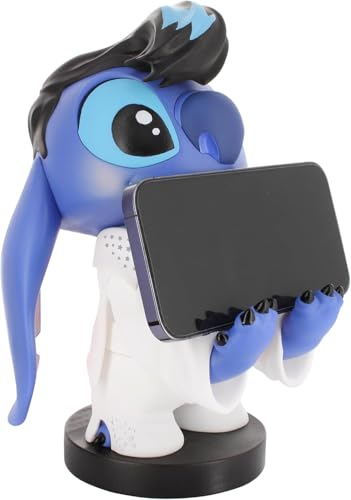 Exquisite Gaming Elvis Stitch Controller Holder & Phone Stand, Disney Licensed Figure
