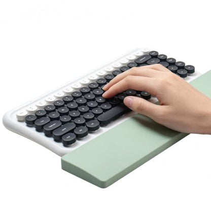 70% Keyboard Wrist Rest, Green Gel Wrist Rest for Keyboard, Cute Ergonomic Wrist Rest for Keyboard 70% - color: Green