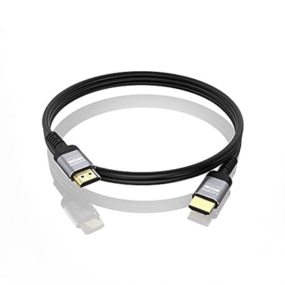 Soonsoonic 4K HDMI Cable 40 Feet | 18Gbps Ultra High Speed HDMI 2.0 Cable 4K@60Hz HDR 3D ARC HDCP2.2 Ethernet HDMI Cord | for UHD TV Monitor Laptop Xbox PS4/PS5 ect (12m) - size: 40FT
