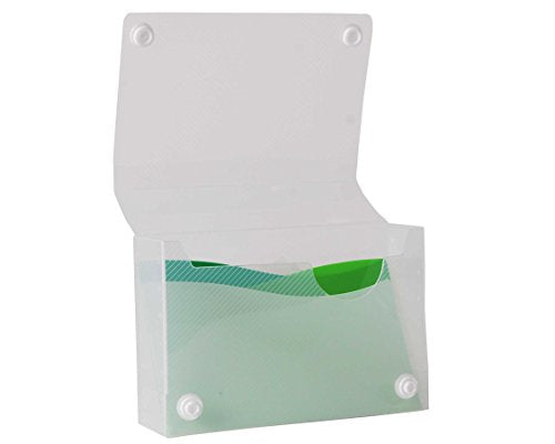 Filexec Products Wave, 3" x 5" Index Card Case, Assorted, Pack of 4 (50484-2028)