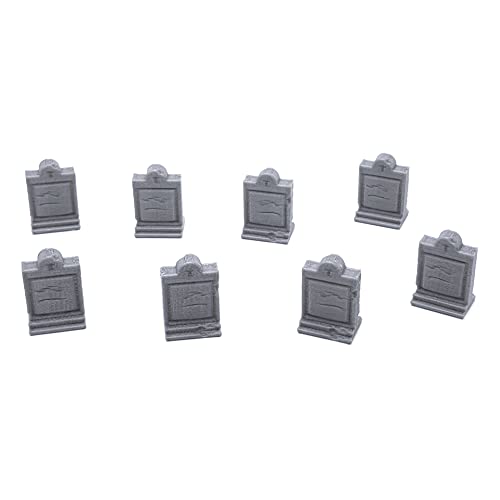 EnderToys Mausoleum Graveyard Scene - DND Terrain Scenery for Tabletop 28mm Miniatures Wargame