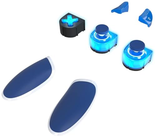 Thrustmaster eSwap X LED Blue Crystal Pack (Compatible with XBOX Series X/S, PC) - color: Blue Crystal, style: Eswap Module Packs