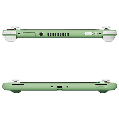 eXtremeRate Matcha Green DIY Replacement Shell for Nintendo Switch Lite, NSL Handheld Controller Housing w/Screen Protector, Custom Case Cover for Nintendo Switch Lite - color: Matcha Green