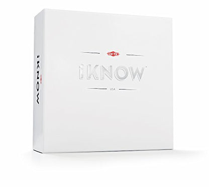 Tactic Games US iKNOW Bet-On-The-Answer Quiz Game - Everyone Plays At Once - Family Trivia - Board Game Forup To 6 Teams Or Players (52658)