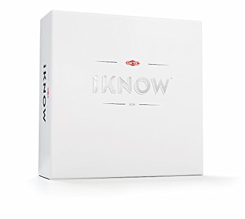 Tactic Games US iKNOW Bet-On-The-Answer Quiz Game - Everyone Plays At Once - Family Trivia - Board Game Forup To 6 Teams Or Players (52658)