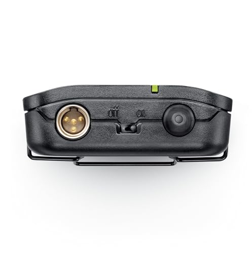 Shure BLX188/CVL Dual Wireless Lavalier System - H9 Band | 14-hour battery and 300 ft UHF range with two lavalier mics and dual-channel receiver for multi-presenter events - style: H9: 512-542 MHz