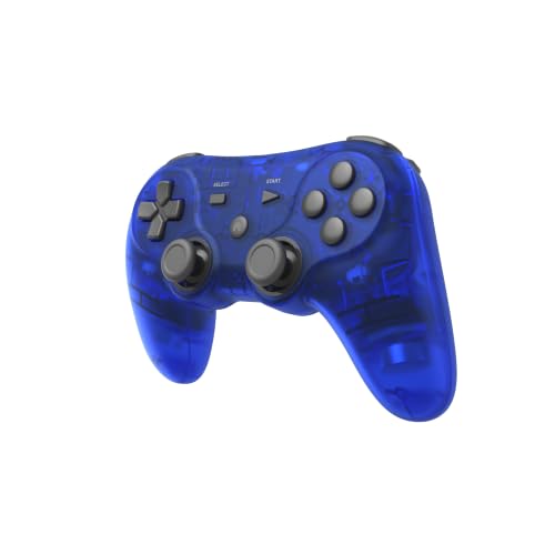 Retro Fighters Defender Pro Wireless Controller for PS1, PS2, PS3, Switch, & PC | 2.4GHz & Bluetooth (Ocean Blue) - color: Ocean Blue