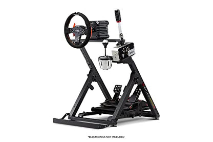 Next Level Racing Wheel Stand 2.0. Steering wheel stand for Thrustmaster, Fanatec, moza Racing on PC and video game consoles. Upgradeable to full cockpit with GTSeat add-on (not included)