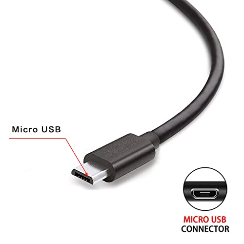 USB Cable Cord Wire Compatible for Razer Seiren Mini/Seiren X USB Condenser Microphone for Streaming and Gaming on PC