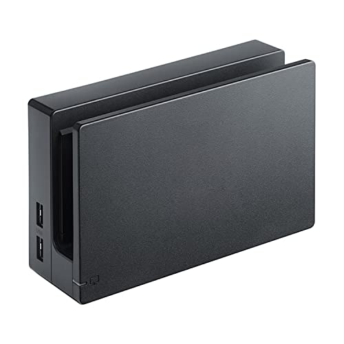 TV Dock Station for Switch - 3 in 1 OEM Replacement TV Base Docking Station Set, Charger, HDMI Cable Accessories for Switch Console (Bulk Packaging), Black