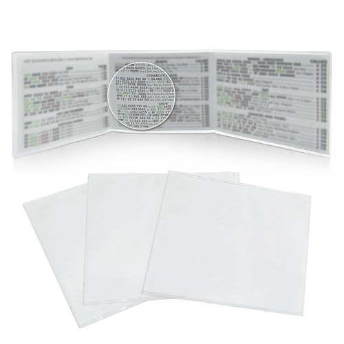 Mahjong Card Cover 2025 Protective Matte Finish Mahjong Card Holder Clear Plastic Sleeves Anti Reflective, Stain, Tearing Standard 6.12 x 4.75 4 Packs