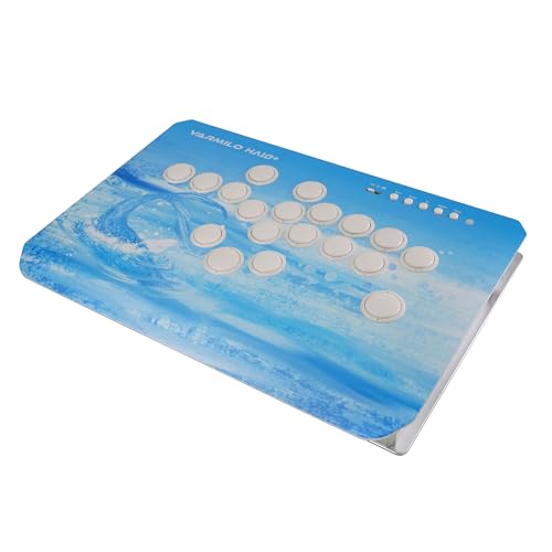 Varmilo HA10+ Rapid trigger All button arcade controller Leverless fight stick Two Versions Standard PC Only or Pro Compatible with PC PS4 PS5 Switch1 Switch2 (Sea Meloday, Standard (PC-Only))