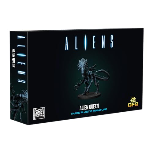 GF9: Aliens: Alien Queen (2023) - RPG Miniature, Hard Plastic Figure, Unpainted, Roleplaying Game Accessory, Based On The 1986 Film Aliens