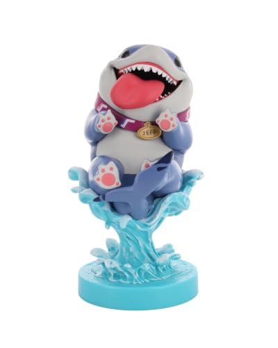 Cableguys Marvel Jeff the Land Shark Controller Holder & Phone Stand | Marvel Rivals Gaming Accessories for Room and Desk Setup, Compatible with Xbox, PlayStation & Standard Game Controllers
