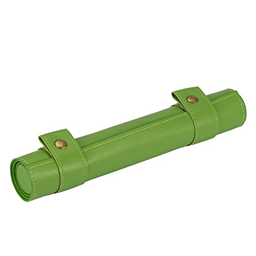 Cusdie 2 in 1 Dice Rolling Mat & Zippered Dice Holder DIce Tray- Compatible with DND Polyhedral Dice (Green) - color: Green