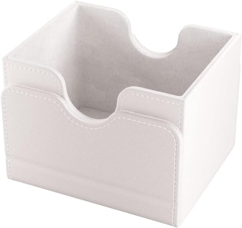 GameGenic Deck Box – Sidekick XL White 100CT – Durable and Sturdy TCG, OCG, CCG Card Storage – Compatible with Pokemon, Yugioh, Commander, and MTG Magic: The Gathering Cards - color: White