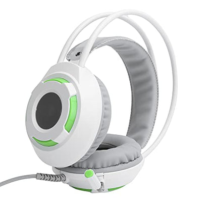 Wired Headset Premium Over Ear Noise Canceling Gaming Headphones for PC and Console, Comfortable PU Ear Cushions, 3.5mm Plug, 2m Cable (1)