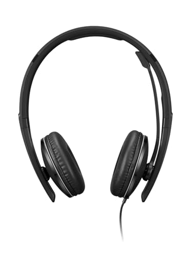 Lenovo Wired ANC Headset, USB-C and USB-A connectivity, Zoom Certified, Active Noise Cancellation, Hearing Protection, 145g Lightweight Comfortable Design, Replaceable Earcups, Business Headset - style: Wired ANC Gen 2 (UC)